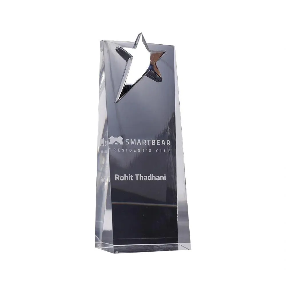 Personalized Crystal Trophy Star Online